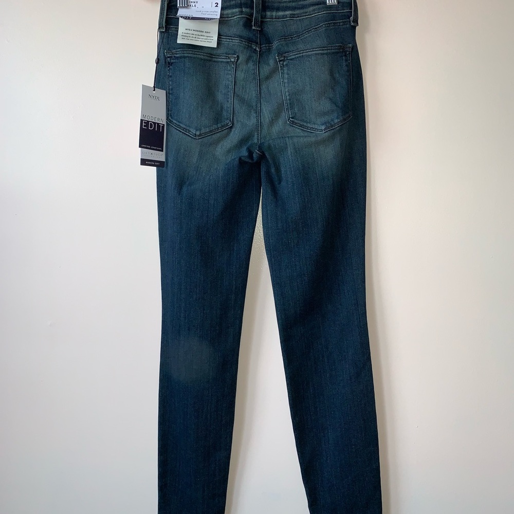 Denim color jeggings